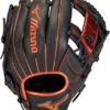 11.5 Inch Mizuno MVP Prime SE GMVP1154PSE8-Black/Red Adult Infield Baseball Glove -Rawlings Mizu Store 11 5 inch mizuno mvp prime se gmvp1154pse8 black red adult infield baseball glove 10