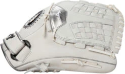 12.5 Inch Mizuno MVP Prime SE GMVP1250PSEF8-White/Silver Women's Fastpitch Softball Glove -Rawlings Mizu Store 12 5 inch mizuno mvp prime se gmvp1250psef8 white silver women s fastpitch softball glove 11