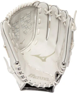 12.5 Inch Mizuno MVP Prime SE GMVP1250PSEF8-White/Silver Women's Fastpitch Softball Glove -Rawlings Mizu Store 12 5 inch mizuno mvp prime se gmvp1250psef8 white silver women s fastpitch softball glove 9