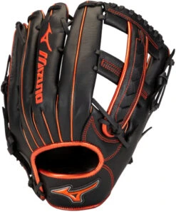 12.5 Inch Mizuno MVP Prime SE GMVP1250PSES8-Black/Red Adult Slowpitch Softball Glove