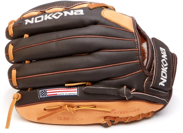 12.5 Inch Nokona Alpha SV1250 Women's Fastpitch Softball Glove 5 12.5 Inch Nokona Alpha SV1250 Women's Fastpitch Softball Glove - Image 3