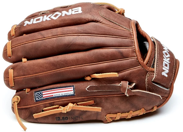 12.5 Inch Nokona Walnut WV1250 Women's Fastpitch Softball Glove 5 12.5 Inch Nokona Walnut WV1250 Women's Fastpitch Softball Glove - Image 3