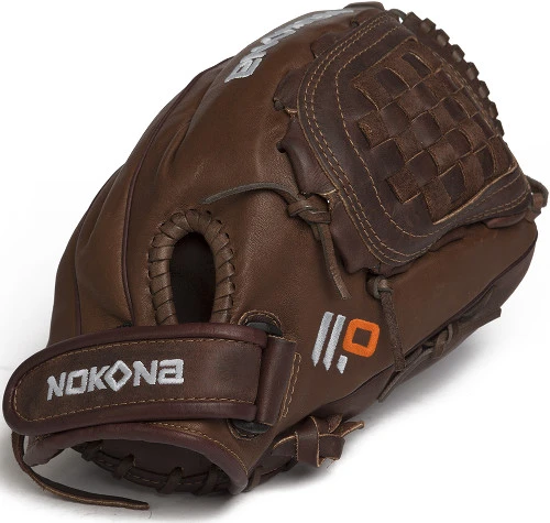 12.5 Inch Nokona X2 Buckaroo X2V1250 Adult Softball Glove 3 12.5 Inch Nokona X2 Buckaroo X2V1250 Adult Softball Glove