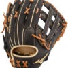 12.75 Inch Mizuno Pro Select GPS1BK-700DH Adult Outfield Baseball Glove 312677 -Rawlings Mizu Store 12 75 inch mizuno pro select gps1bk 700dh adult outfield baseball glove 312677 10