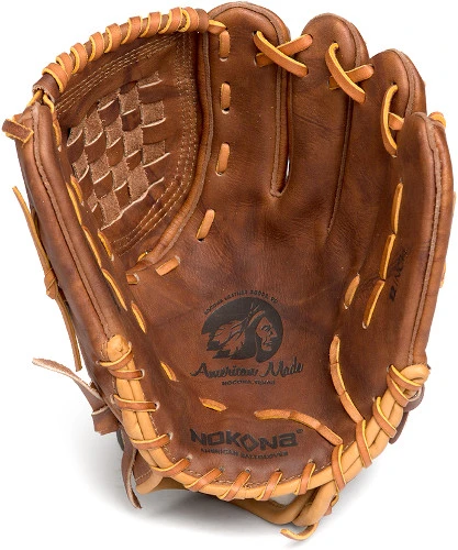 12 Inch Nokona Walnut W1200 Adult Baseball Glove 4 12 Inch Nokona Walnut W1200 Adult Baseball Glove - Image 2