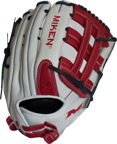 13.5 Inch Miken Pro Series PRO135-WSN Adult Slowpitch Softball Glove 3 13.5 Inch Miken Pro Series PRO135-WSN Adult Slowpitch Softball Glove