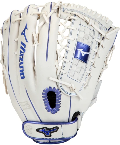 13 Inch Mizuno MVP Prime SE GMVP1300PSEF8-White/Royal Women's Fastpitch Softball Glove 3 13 Inch Mizuno MVP Prime SE GMVP1300PSEF8-White/Royal Women's Fastpitch Softball Glove