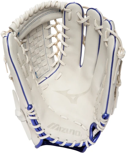 13 Inch Mizuno MVP Prime SE GMVP1300PSEF8-White/Royal Women's Fastpitch Softball Glove 4 13 Inch Mizuno MVP Prime SE GMVP1300PSEF8-White/Royal Women's Fastpitch Softball Glove - Image 2