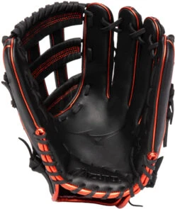 13 Inch Mizuno MVP Prime SE GMVP1300PSES8-Black/Red Adult Slowpitch Softball Glove -Rawlings Mizu Store 13 inch mizuno mvp prime se gmvp1300pses8 black red adult slowpitch softball glove 13