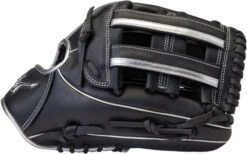 13 Inch Mizuno MVP Prime SE GMVP1300PSES8-Black/Silver Adult Slowpitch Softball Glove -Rawlings Mizu Store 13 inch mizuno mvp prime se gmvp1300pses8 black silver adult slowpitch softball glove 16