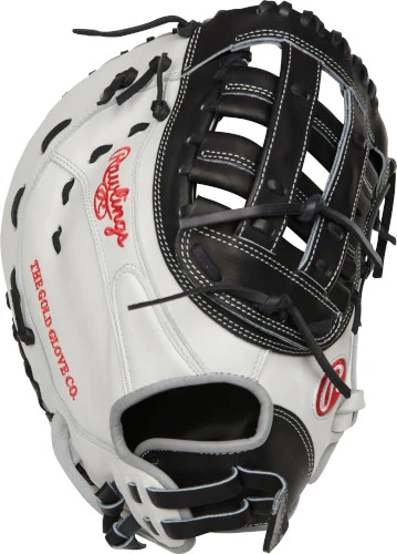 13 Inch Rawlings Heart Of The Hide PROFM19SB-17BW Women's Fastpitch Softball Firstbase Mitt 3 13 Inch Rawlings Heart Of The Hide PROFM19SB-17BW Women's Fastpitch Softball Firstbase Mitt