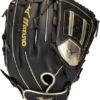 14 Inch Mizuno MVP Prime SE GMVP1400PSES8-Black/Gold Adult Slowpitch Softball Glove -Rawlings Mizu Store 14 inch mizuno mvp prime se gmvp1400pses8 black gold adult slowpitch softball glove 4