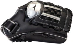 14 Inch Mizuno MVP Prime SE GMVP1400PSES8-Black/Silver Adult Slowpitch Softball Glove -Rawlings Mizu Store 14 inch mizuno mvp prime se gmvp1400pses8 black silver adult slowpitch softball glove 16