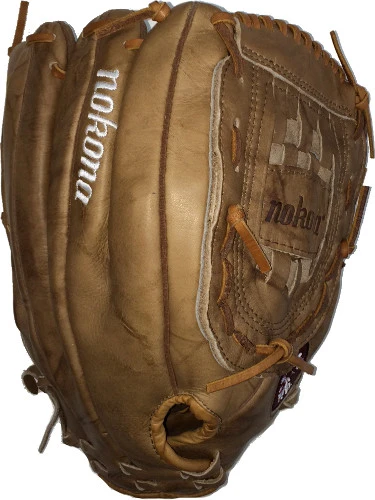 14 Inch Nokona Banana Tan AMG400BT Slowpitch Softball Glove - HQ4Sports Exclusive! 3 14 Inch Nokona Banana Tan AMG400BT Slowpitch Softball Glove - HQ4Sports Exclusive!
