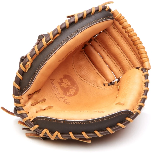 30 Inch Nokona Alpha Select S120 Youth Baseball Catcher Mitt 4 30 Inch Nokona Alpha Select S120 Youth Baseball Catcher Mitt - Image 2