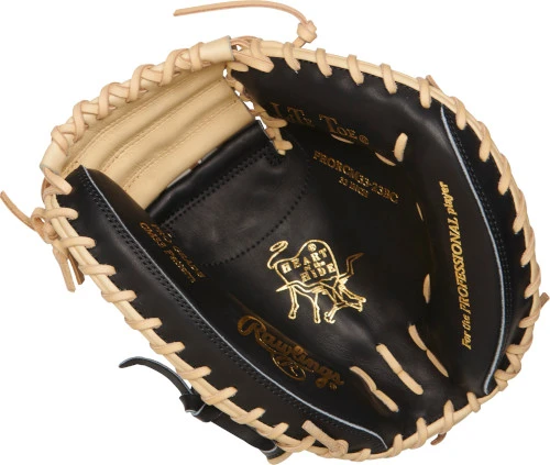 33 Inch Rawlings Heart Of The Hide R2G PRORCM33-23BC Narrow Fit Catcher Baseball Mitt 4 33 Inch Rawlings Heart Of The Hide R2G PRORCM33-23BC Narrow Fit Catcher Baseball Mitt - Image 2