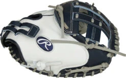 33 Inch Rawlings Liberty Advanced Color Series RLACM33FPN Women's White/Navy Fastpitch Softball Catcher Mitt 7 33 Inch Rawlings Liberty Advanced Color Series RLACM33FPN Women's White/Navy Fastpitch Softball Catcher Mitt -Rawlings Mizu Store 33 inch rawlings liberty advanced color series rlacm33fpn women s white navy fastpitch softball catcher mitt 17