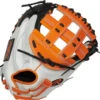 33 Inch Rawlings Liberty Advanced Color Series RLACM33FPOB Women's White/Orange/Black Fastpitch Softball Catcher Mitt -Rawlings Mizu Store 33 inch rawlings liberty advanced color series rlacm33fpob women s white orange black fastpitch softball catcher mitt 14