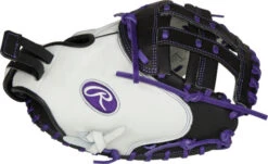 33 Inch Rawlings Liberty Advanced Color Series RLACM33FPPU Women's White/Purple/Black Fastpitch Softball Catcher Mitt 7 33 Inch Rawlings Liberty Advanced Color Series RLACM33FPPU Women's White/Purple/Black Fastpitch Softball Catcher Mitt -Rawlings Mizu Store 33 inch rawlings liberty advanced color series rlacm33fppu women s white purple black fastpitch softball catcher mitt 17