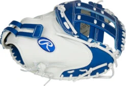 33 Inch Rawlings Liberty Advanced Color Series RLACM33FPR Women's White/Royal Fastpitch Softball Catcher Mitt -Rawlings Mizu Store 33 inch rawlings liberty advanced color series rlacm33fpr women s white royal fastpitch softball catcher mitt 17
