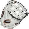 33 Inch Rawlings Liberty Advanced Color Series RLACM33FPRG Women's White/RoseGold/Black Fastpitch Softball Catcher Mitt 1 33 Inch Rawlings Liberty Advanced Color Series RLACM33FPRG Women's White/RoseGold/Black Fastpitch Softball Catcher Mitt -Rawlings Mizu Store 33 inch rawlings liberty advanced color series rlacm33fprg women s white rosegold black fastpitch softball catcher mitt 10