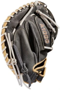 33 Inch Wilson A1000 Women's Fastpitch Softball Catcher Mitt WBW10018633 -Rawlings Mizu Store 33 inch wilson a1000 women s fastpitch softball catcher mitt wbw10018633 100