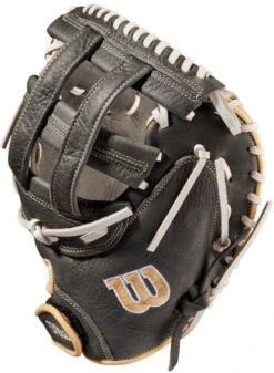 33 Inch Wilson A1000 Women's Fastpitch Softball Catcher Mitt WBW10018633 -Rawlings Mizu Store 33 inch wilson a1000 women s fastpitch softball catcher mitt wbw10018633 97