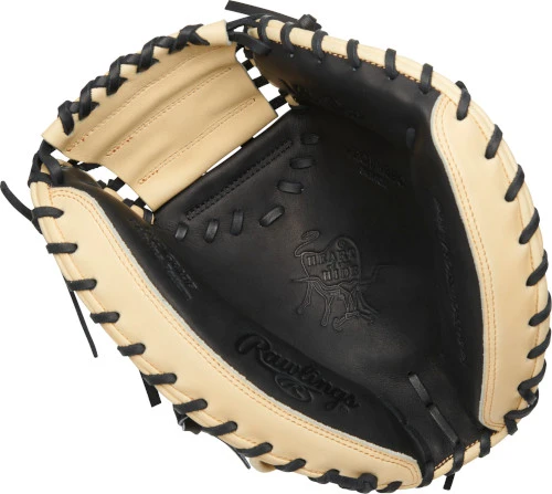 34 Inch Rawlings Heart Of The Hide Yadier Molina PROYM4BC Adult Baseball Catcher Mitt 4 34 Inch Rawlings Heart Of The Hide Yadier Molina PROYM4BC Adult Baseball Catcher Mitt - Image 2