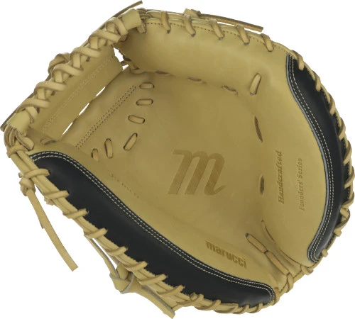 35 Inch Marucci Founder's Series MFGFS350CM Adult Baseball Catchers Mitt 4 35 Inch Marucci Founder's Series MFGFS350CM Adult Baseball Catchers Mitt - Image 2