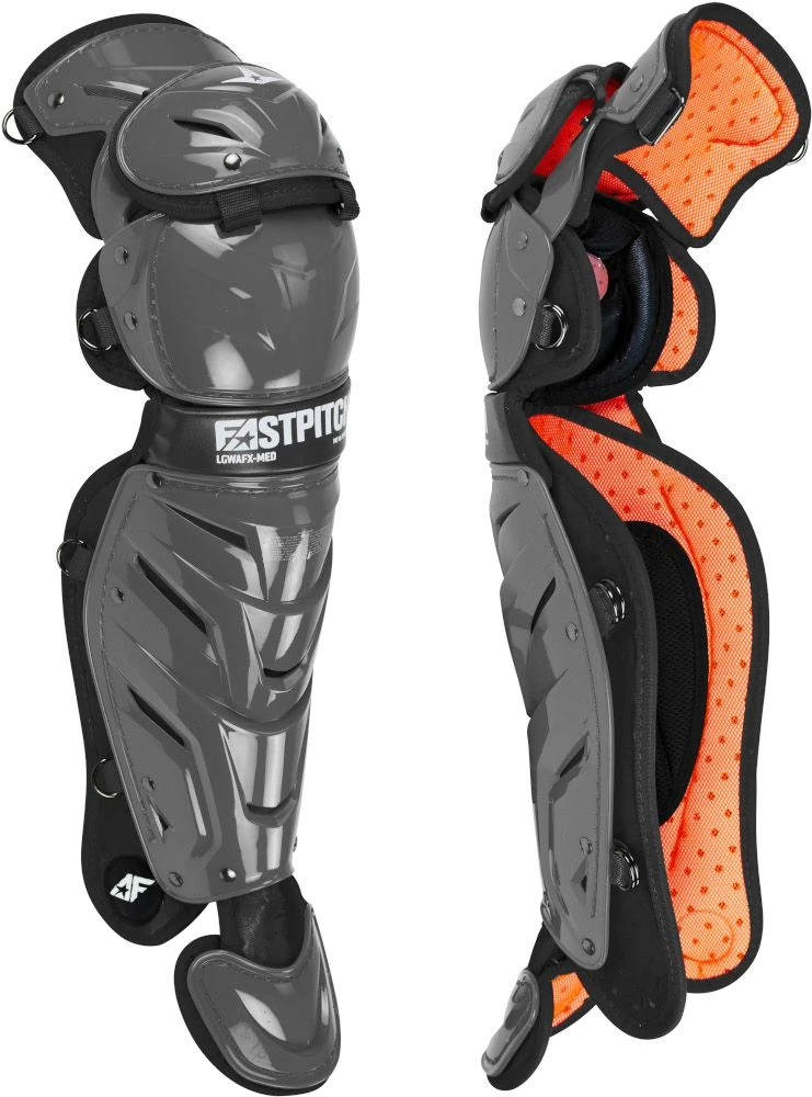 All-Star AFx LGWAFX Women's Fastpitch Softball Leg Guards 4 All-Star AFx LGWAFX Women's Fastpitch Softball Leg Guards - Image 2