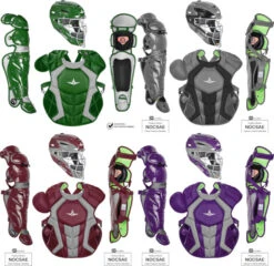 All-Star System 7 Axis CKCCPRO1X Adult Baseball Professional Level Catcher's Gear Set -Rawlings Mizu Store all star system 7 axis ckccpro1x adult baseball professional level catcher s gear set 12