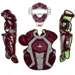 All-Star System 7 Axis CKCCPRO1XTM Adult Baseball Professional Level Catcher's Gear Set W/ Traditional Mask -Rawlings Mizu Store all star system 7 axis ckccpro1xtm adult baseball professional level catchers gear set w traditional 22
