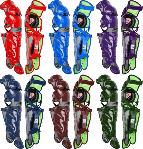 All-Star System 7 Axis LG40WPRO Adult Professional Baseball Leg Guards 4 All-Star System 7 Axis LG40WPRO Adult Professional Baseball Leg Guards - Image 2