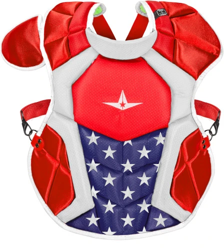 All-Star System 7 Axis USA CPCC1216S7X-USA Intermediate Baseball Chest Protector 3 All-Star System 7 Axis USA CPCC1216S7X-USA Intermediate Baseball Chest Protector