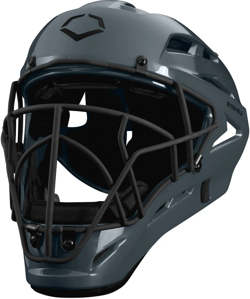 EvoShield PRO-SRZ Solid Glossy Catcher's Helmet WB57201 7 EvoShield PRO-SRZ Solid Glossy Catcher's Helmet WB57201 - Image 5