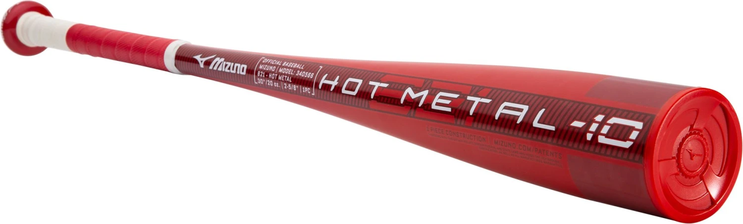 2021 Mizuno B21 Hot Metal USA Baseball Bat (-10oz) 340566 5 2021 Mizuno B21 Hot Metal USA Baseball Bat (-10oz) 340566 - Image 3