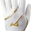 Mizuno MVP Youth Baseball Batting Gloves 330425 -Rawlings Mizu Store mizuno mvp youth baseball batting gloves 330425 7