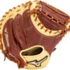 33.5 Inch Mizuno Prime Elite GPE-335C Adult Baseball Catcher Mitt 312937 -Rawlings Mizu Store mizuno prime elite gpe335c 335 inch adult baseball catcher mitt 312937 9