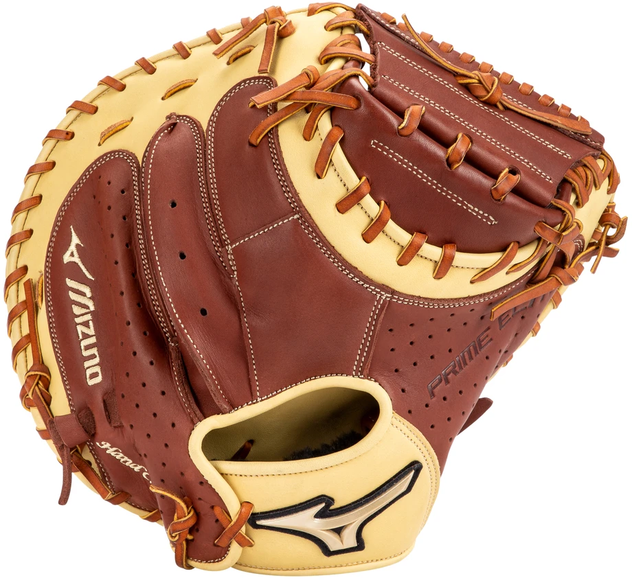 33.5 Inch Mizuno Prime Elite GPE-335C Adult Baseball Catcher Mitt 312937 3 33.5 Inch Mizuno Prime Elite GPE-335C Adult Baseball Catcher Mitt 312937