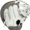 34 Inch Mizuno Prime Elite GPE-340F Women's Fastpitch Softball Catcher Mitt 312939 -Rawlings Mizu Store mizuno prime elite gpe340f 34 inch womens fastpitch softball catcher mitt 312939 9