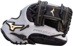 11.75 Inch Mizuno Pro Select GPS1BK-601S2 Adult Infield Baseball Glove 312982 -Rawlings Mizu Store mizuno pro select gps1bk601s2 1175 inch adult infield baseball glove 312982 11