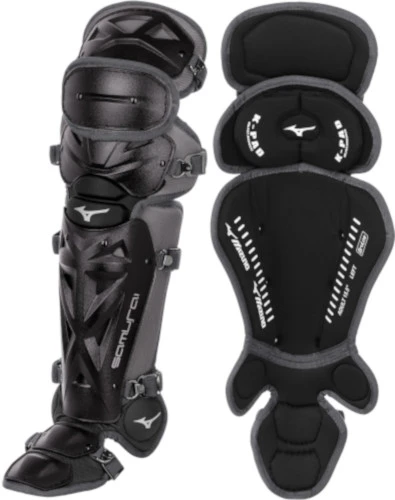 Mizuno Samurai 380383 Youth 14.5 Inch Baseball Leg Guards