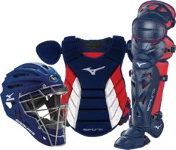 Mizuno Samurai 380418 Intermediate Baseball Catcher's Gear Set -Rawlings Mizu Store mizuno samurai 380418 intermediate baseball catcher s gear set 72