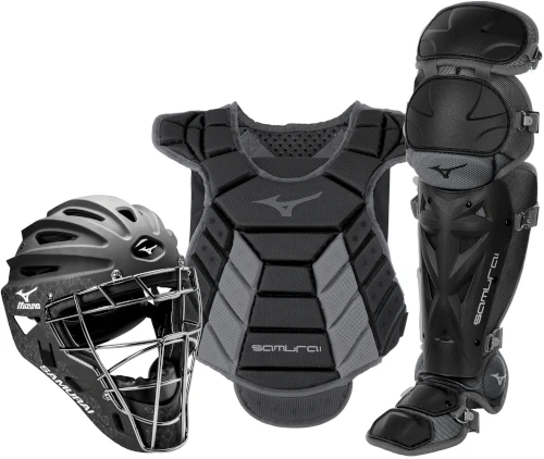 Mizuno Samurai 380422 Women's Fastpitch Softball Intermediate Catcher's Gear Set 3 Mizuno Samurai 380422 Women's Fastpitch Softball Intermediate Catcher's Gear Set