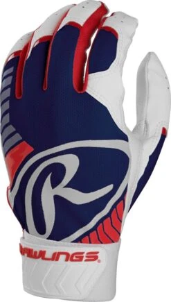 Rawlings 5150 BR51BG Adult Baseball Batting Gloves -Rawlings Mizu Store rawlings 5150 br51bg adult baseball batting gloves 38