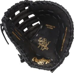 12.5 Inch Rawlings Heart Of The Hide Adult Firstbase Baseball Mitt PROFM18-17B -Rawlings Mizu Store rawlings heart of the hide 125 inch adult firstbase baseball mitt profm1817b 12