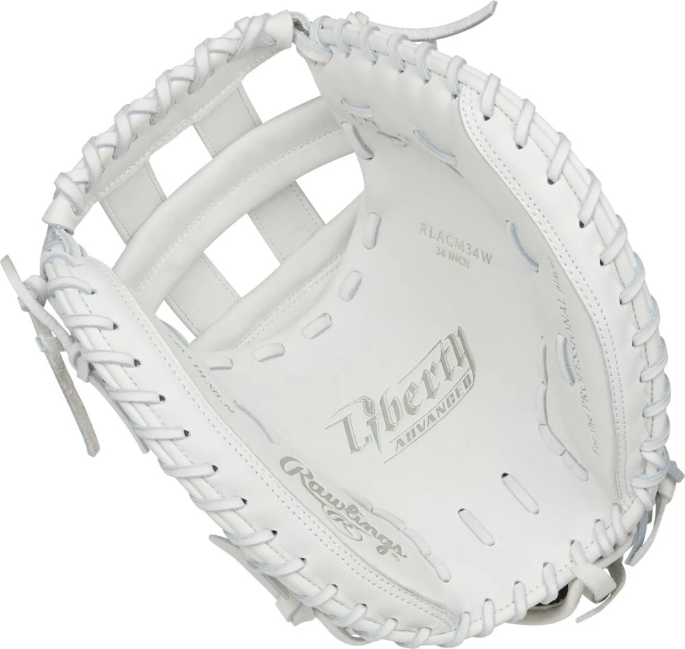 34 Inch Rawlings Liberty Advanced Women's Fastpitch Softball Catcher's Mitt RLACM34W 4 34 Inch Rawlings Liberty Advanced Women's Fastpitch Softball Catcher's Mitt RLACM34W - Image 2