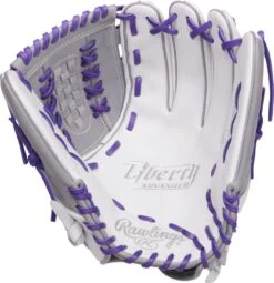 12.5 Inch Rawlings Liberty Advanced Color Series 4.0 Women's Fastpitch Softball Glove RLA125-18WPG -Rawlings Mizu Store rawlings liberty advanced color series 4 125 inch womens softball glove rla12518wpg 12