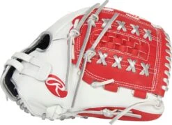 12.5 Inch Rawlings Liberty Advanced Color Series 4.0 Women's Fastpitch Softball Glove RLA125-18WSP -Rawlings Mizu Store rawlings liberty advanced color series 4 125 inch womens softball glove rla12518wsp 14
