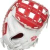 34 Inch Rawlings Liberty Advanced Color Series 4.0 Women's Fastpitch Softball Catcher's Mitt RLACM34FPWSP -Rawlings Mizu Store rawlings liberty advanced color series 4 34 inch womens softball catchers mitt rlacm34fpwsp 11